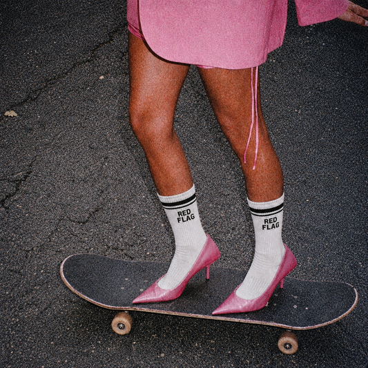 Red Flag Crew Socks