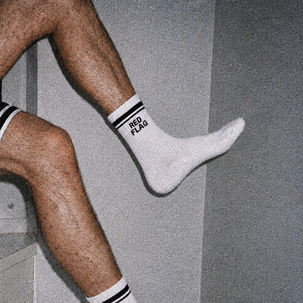 Red Flag Crew Socks